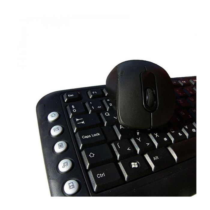 کیبورد و ماوس بی سیم ای فورتک مدل 7200N - 2