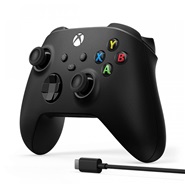 Microsoft Xbox Wireless + USB-C Cable - Carbon Black