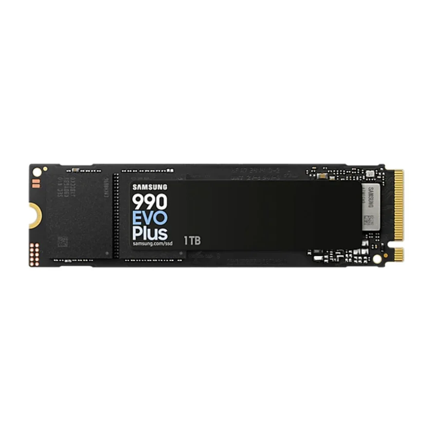 Samsung SSD 990 EVO Plus PCIe Gen 4x4, Gen 5x2 1TB NVMe M.2 