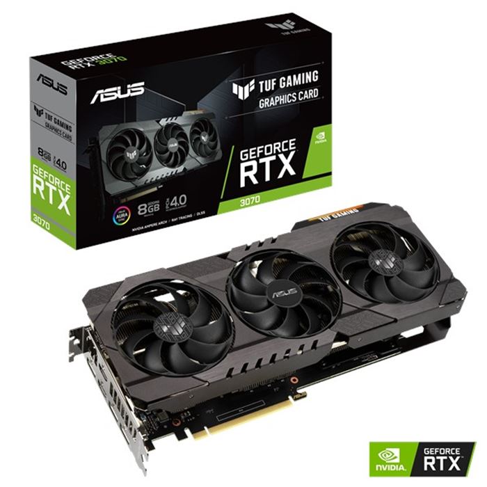 کارت گرافیک ایسوس TUF RTX 3070 8G GDDR6 GAMING 
