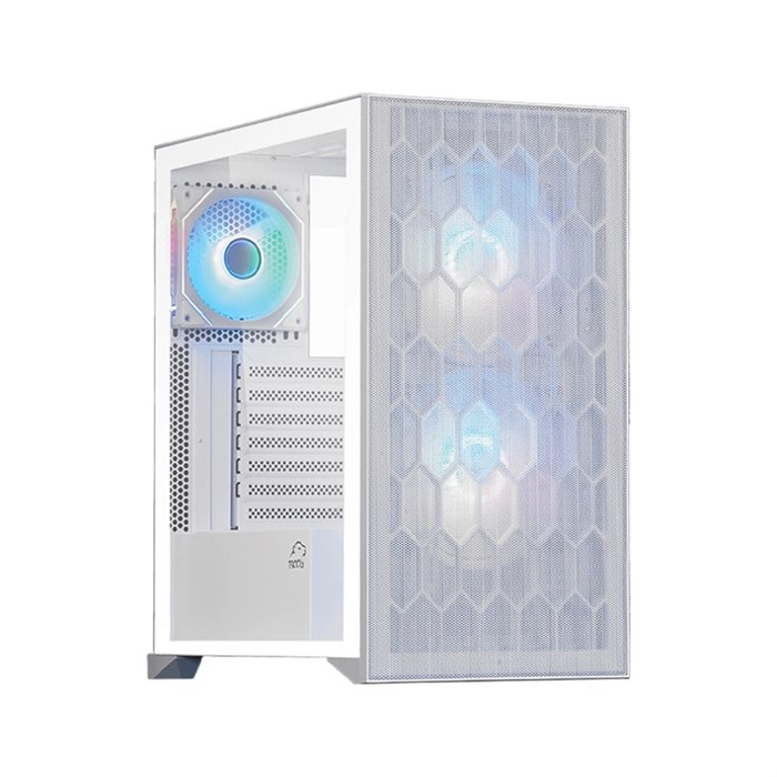 کیس گیمینگ سفید تسکو مدل GC4508 Thunderwave