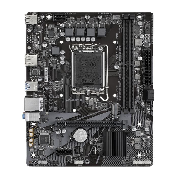 مادربرد گیگابایت مدل H610M-K V2 (rev. 1.0) DDR5 mATX - 2