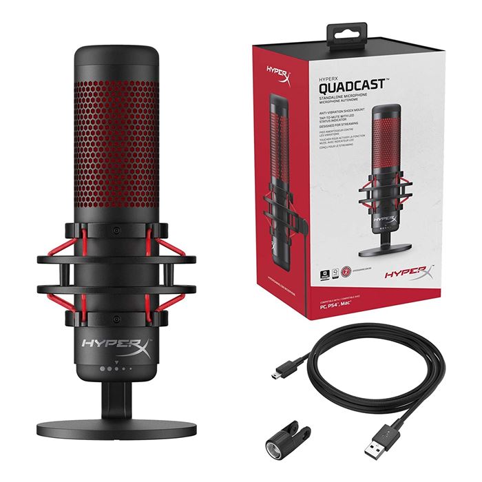 میکروفن رومیزی هایپرایکس HyperX QuadCast - 5