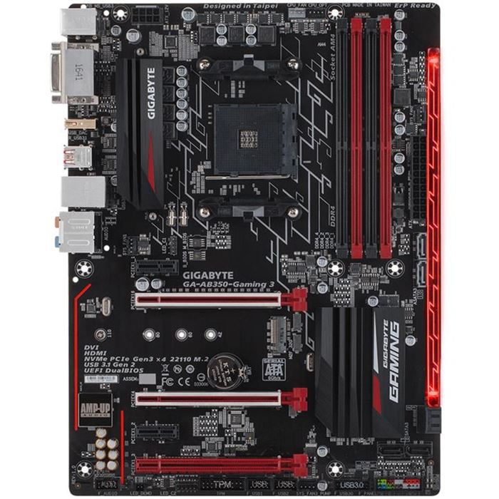 GIGABYTE GA-AB350-Gaming 3 (rev. 1.0) Motherboard - 7