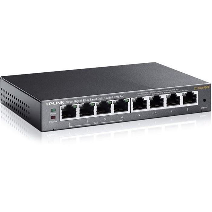 سوییچ 8 پورت تی پی-لینک مدل TL-SG108PE_V2 - 5