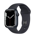 Apple Series 7 GPS 41mm Midnight (Black) Aluminum Case with Sport Band Watch 