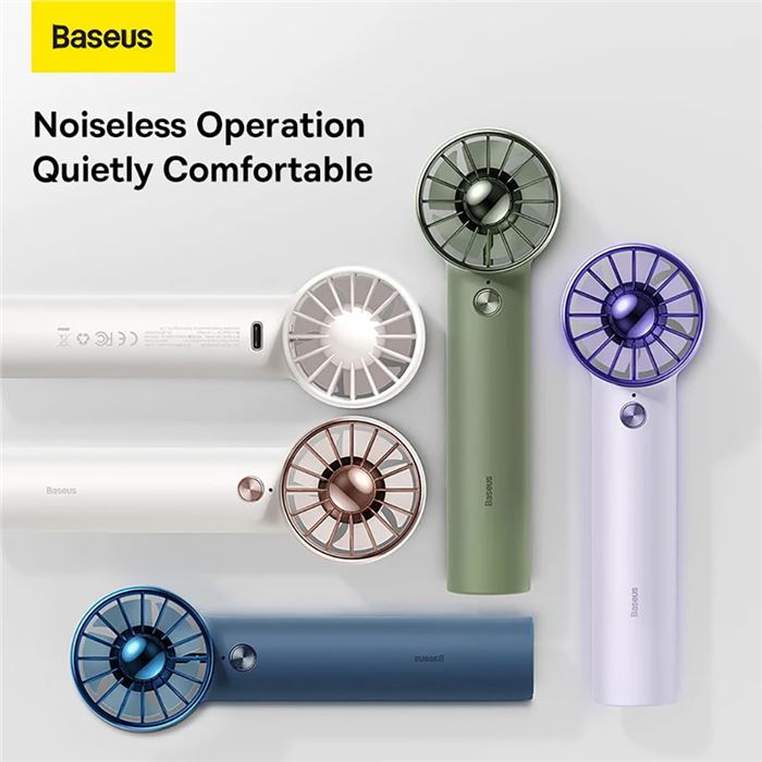 پنکه دستی قابل شارژ باسئوس Baseus Flyer Turbine Handheld Fan - 2