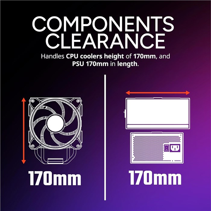 کیس کولر مستر مدل Elite 502 - 8