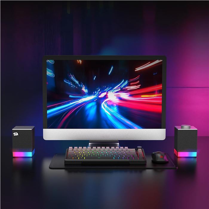 اسپیکر دسکتاپ ردراگون مدل GS517 RGB - 4