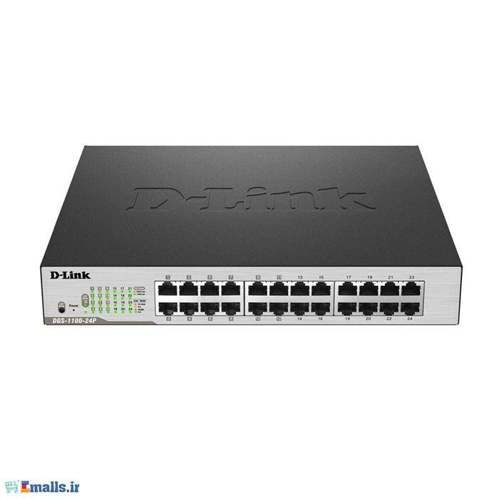 سوئیچ 24 پورت و اسمارت گیگابیت دی لینک دی جی اس 1100 24 پی - 2