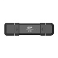 Silicon Power DS72 2TB USB Type-A and USB Type-C 3.2 Gen 2 SSD External