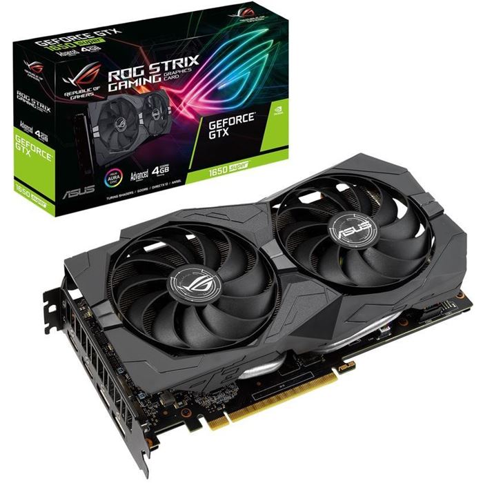 کارت گرافیک ایسوس مدل ROG-STRIX-GTX۱۶۵۰S-A۴G-GAMING با حافظه ۴ گیگابایت