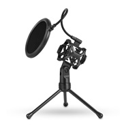 سه پایه میکروفون رومیزی پاپ فیلتر دار یانمای مدل PS-2