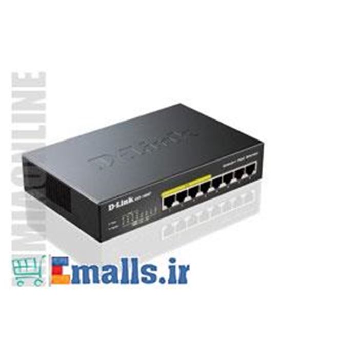 سوئیچ دی لینک DGS-1210-10P هشت پورت - 2
