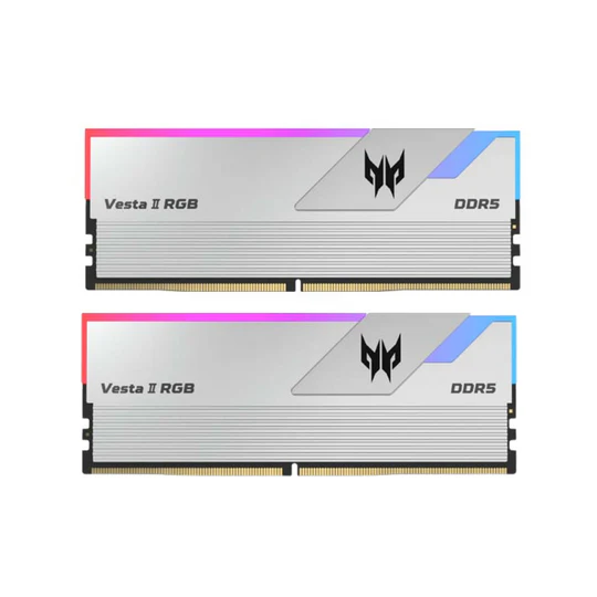 Acer Predator Vesta II RGB 32GB (16×2) 7200MHz DDR5 CL34 Dual Channel Desktop Ram