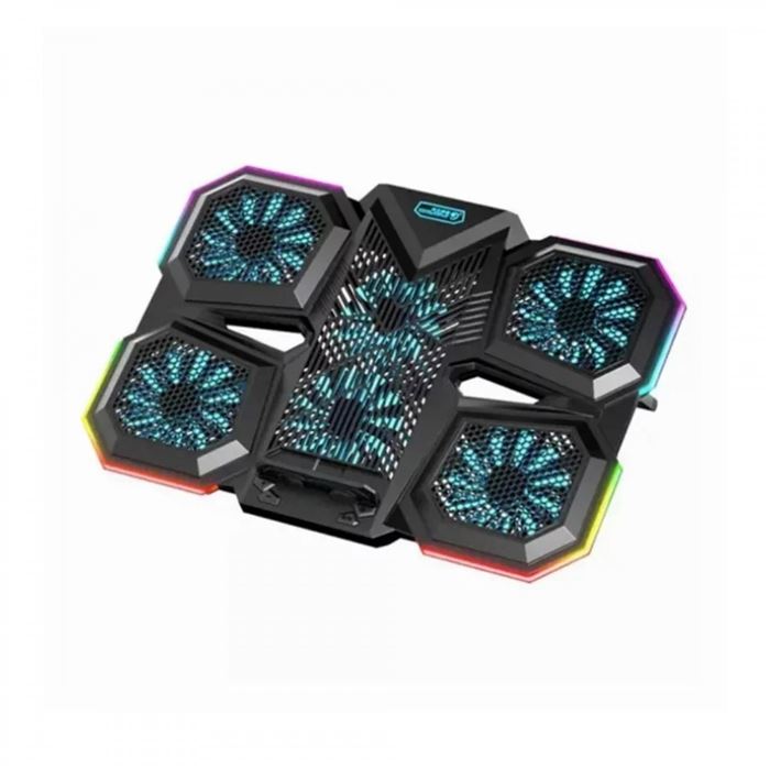 پایه خنک کننده کول کلد CoolCold F7 - Blue LED - 4