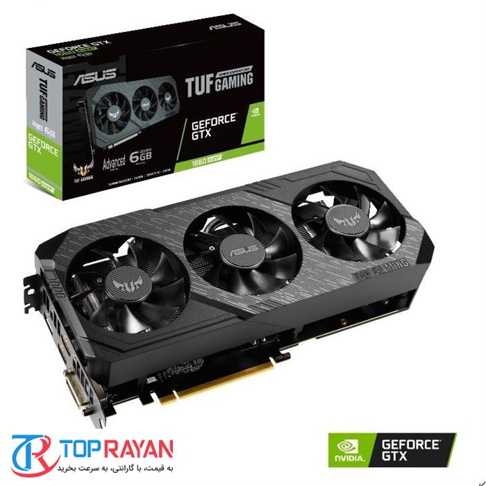 کارت گرافیک ایسوس مدل TUF3-GTX1660-A6G-GAMING با حافظه 6 گیگابایت - 2