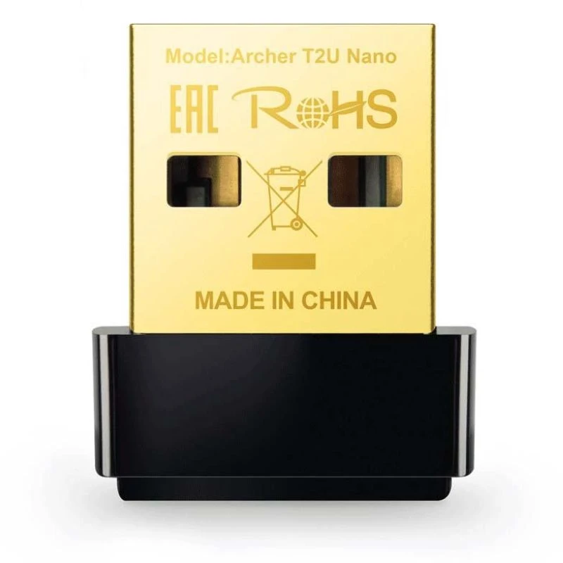 کارت شبکه USB بی‌سیم AC600 تی پی-لینک مدل Archer T2U Nano