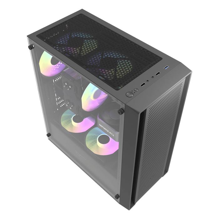 کیس کامپیوتر گیمینگ دارک فلش مدل DK353 - 4