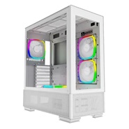 مونتک  SKY TWO  White MID Tower Case 
