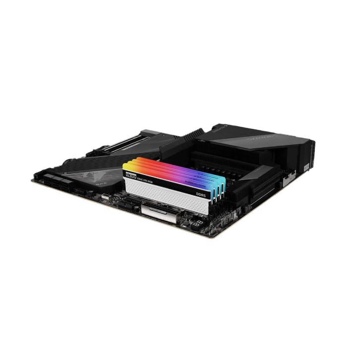 رم کامپیوتر DDR5 دو کاناله 6000 مگاهرتز CL40 کلو CRAS XR5 RGB ظرفیت 32 گیگابایت - 5