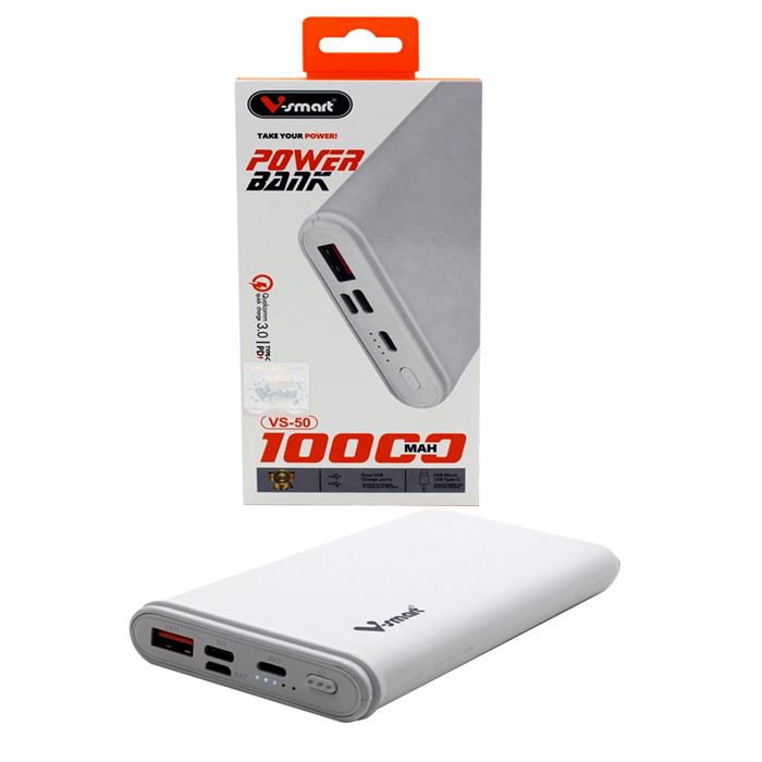 شارژر همراه وی اسمارت مدل VS-50 ظرفیت 10000 میلی امپر ساعت - 3