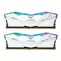 Team Group Delta White DDR5 32GB Dual 6400MHz CL40 Desktop Ram