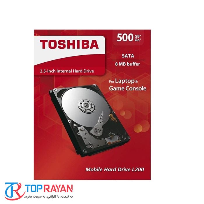 هارد دیسک لپ تاپ توشیبا سری ال ۲۰۰ با ظرفیت ۵۰۰ گیگابایت - 4