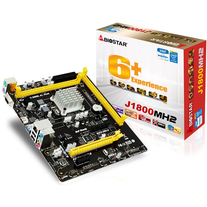 مادربرد بایوستار مدل J1800MH2 Ver. 6.x