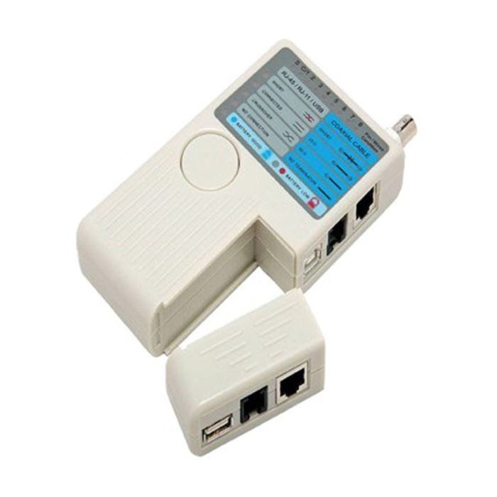 تستر کابل شبکه Rj45 - Rj11 - USB - BNC کی نت K-N8000 - 2