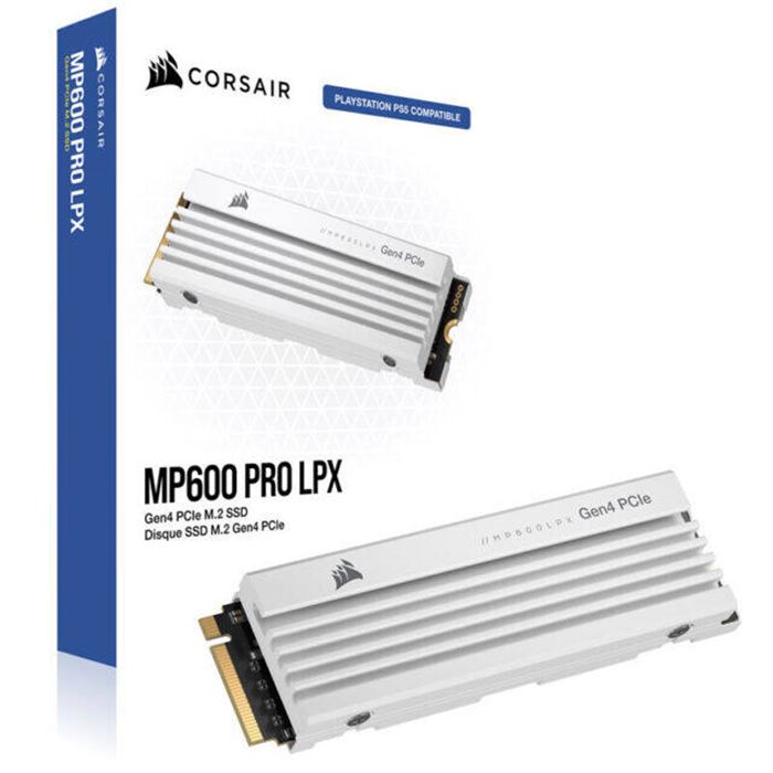 اس اس دی کورسیر MP600 PRO LPX M.2 2280 NVMe 1TB White