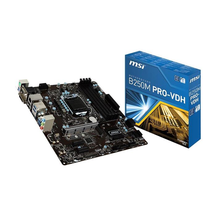 MSI B250M PRO-VD LGA 1151 Motherboard - 9