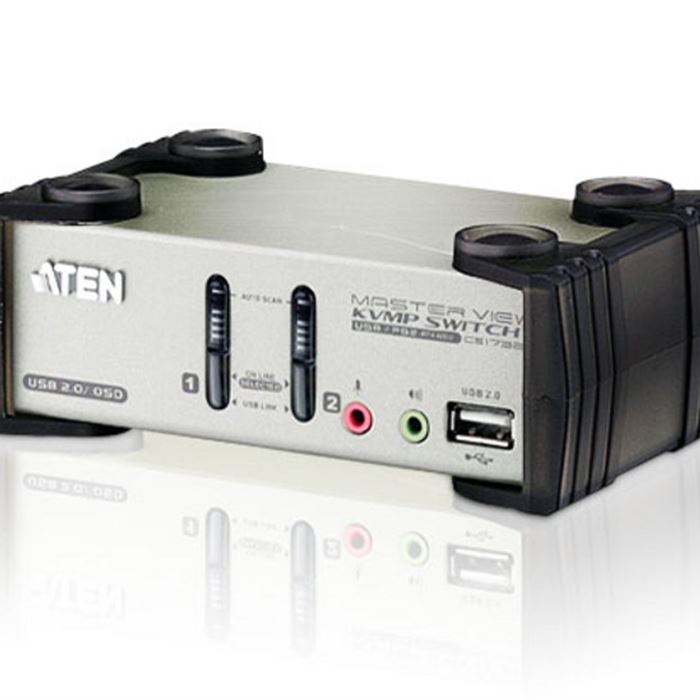 سوئیچ KVMP اتن 2 پورت مدل CS1732B
