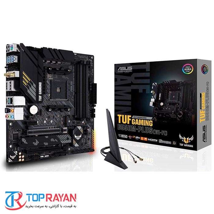 مادربرد ایسوس TUF GAMING B550M-PLUS WI-FI - 2