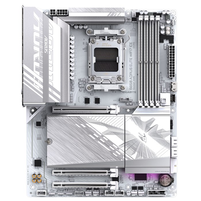 مادربرد گیگابایت مدل B850 AORUS ELITE WIFI7 ICE DDR5 - 2