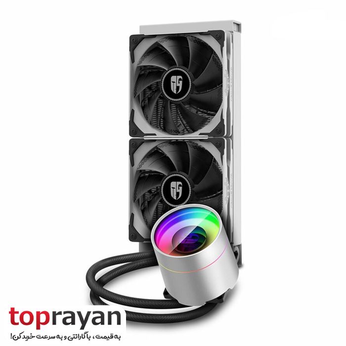 خنک کننده مایع پردازنده دیپ کول مدل DeepCool Castle 240EX White - 2