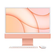 Apple آی مک 24 اینچ اپل مدل Z133 M1 chip 8-Core CPU 8-Core GPU 512GB SSD نارنجی