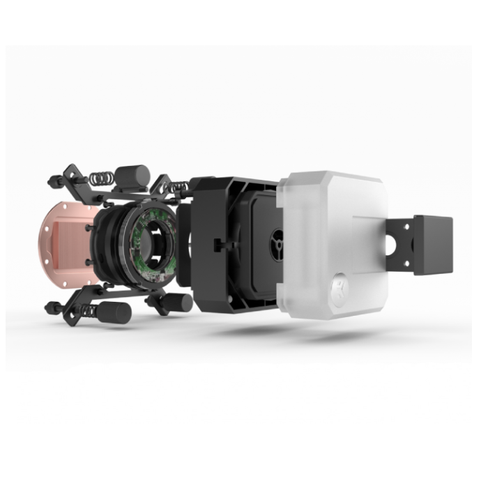 خنک کننده مایع پردازنده ایی کی دبلیو بی مدل Aio 360 D-RGB - 3