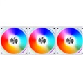 Lian-Li Uni Fan AL V2 120mm ARGB 3 PCS Pack White Case Fan