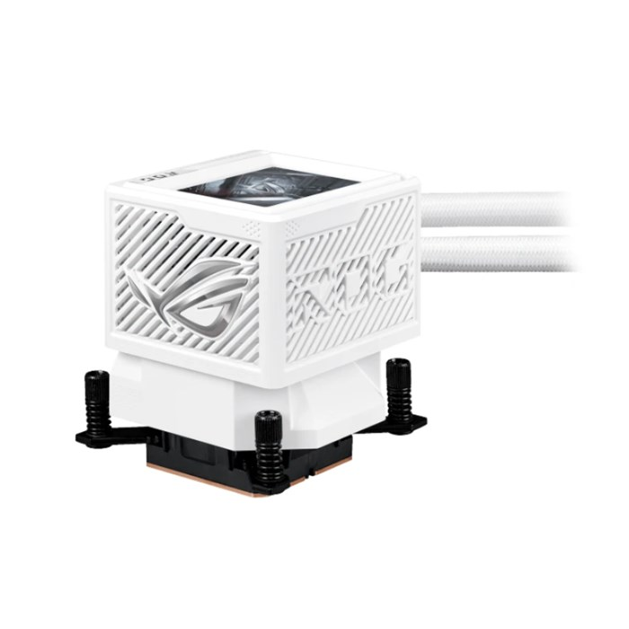 خنک کننده مایع پردازنده ایسوس سفید ROG RYUJIN III 360 ARGB Extreme - 5