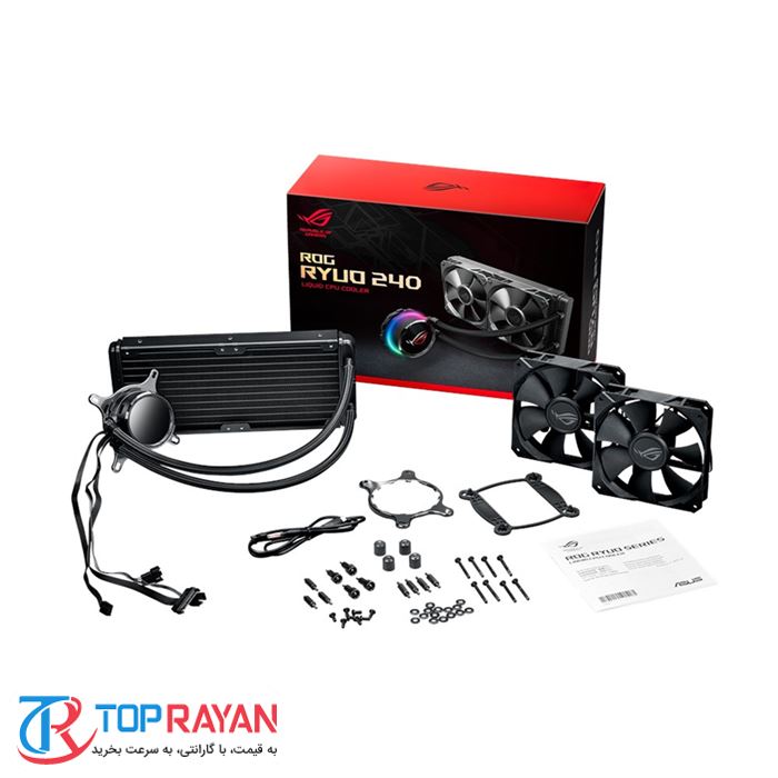 خنک کننده پردازنده ایسوس مدل ROG RYUO 240 RGB - 3