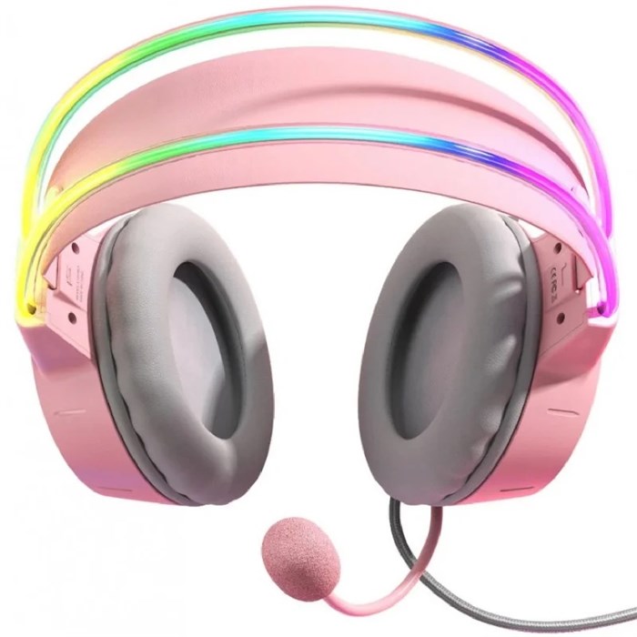 هدست گیمینگ باسیم اونیکوما مدل X15 Pro Pink - 4