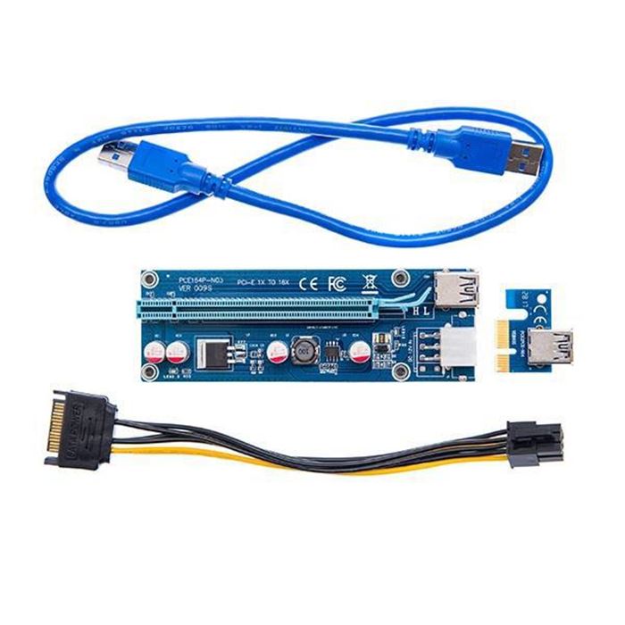 رایزر گرافیک تبدیل PCI EXPRESS X1 به X16 مدل 009s - 4