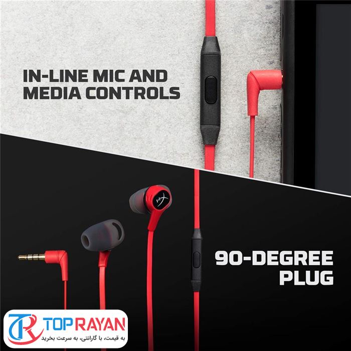هدفون هایپریکس مدل HyperX Cloud Earbuds - 5