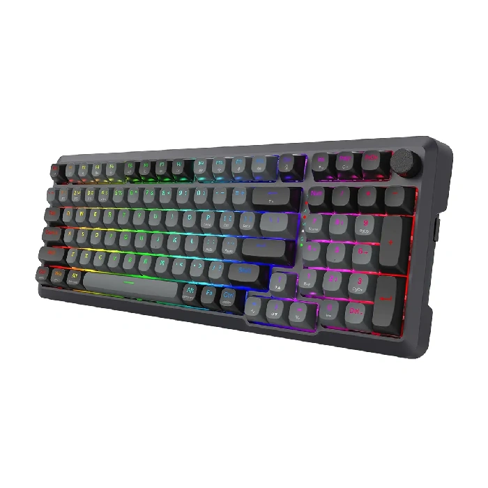 کیبورد بی سیم و باسیم مکانیکال گیمینگ ردراگون مدل BRAGI K688 GB PRO - 2