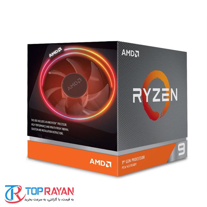 سی پی یو ای ام دی مدل RYZEN 9 3900X با فرکانس 3.8 گیگاهرتز - 2