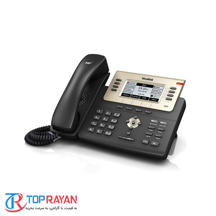تلفن تحت شبکه باسیم یالینک مدل SIP-T27P - 2