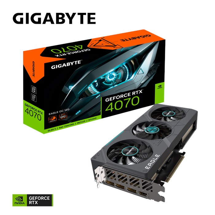 کارت گرافیک گیگابایت GeForce RTX™ 4070 EAGLE OC 12G - 7