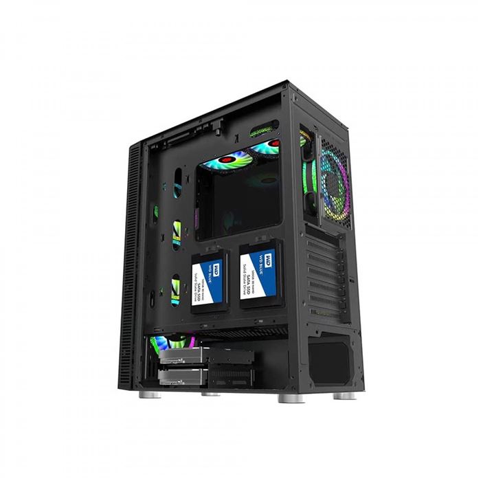 کیس WJ Coolman Trio 4DF - Black - 2