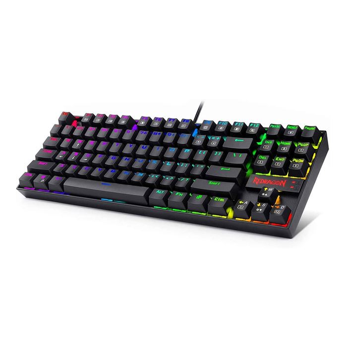 کیبورد گیمینگ ردراگون  K552 Kumara Black (سوئیچ آبی)